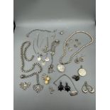 Silver Jewellery and dress jewellery