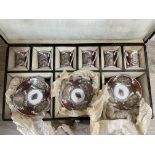 Cased 1920 japanese coffee cans and saucers (One s