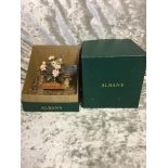 Boxed Albany hm silver Goldcrest figurine.