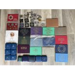 BUNC coin sets and silver proofs etc.