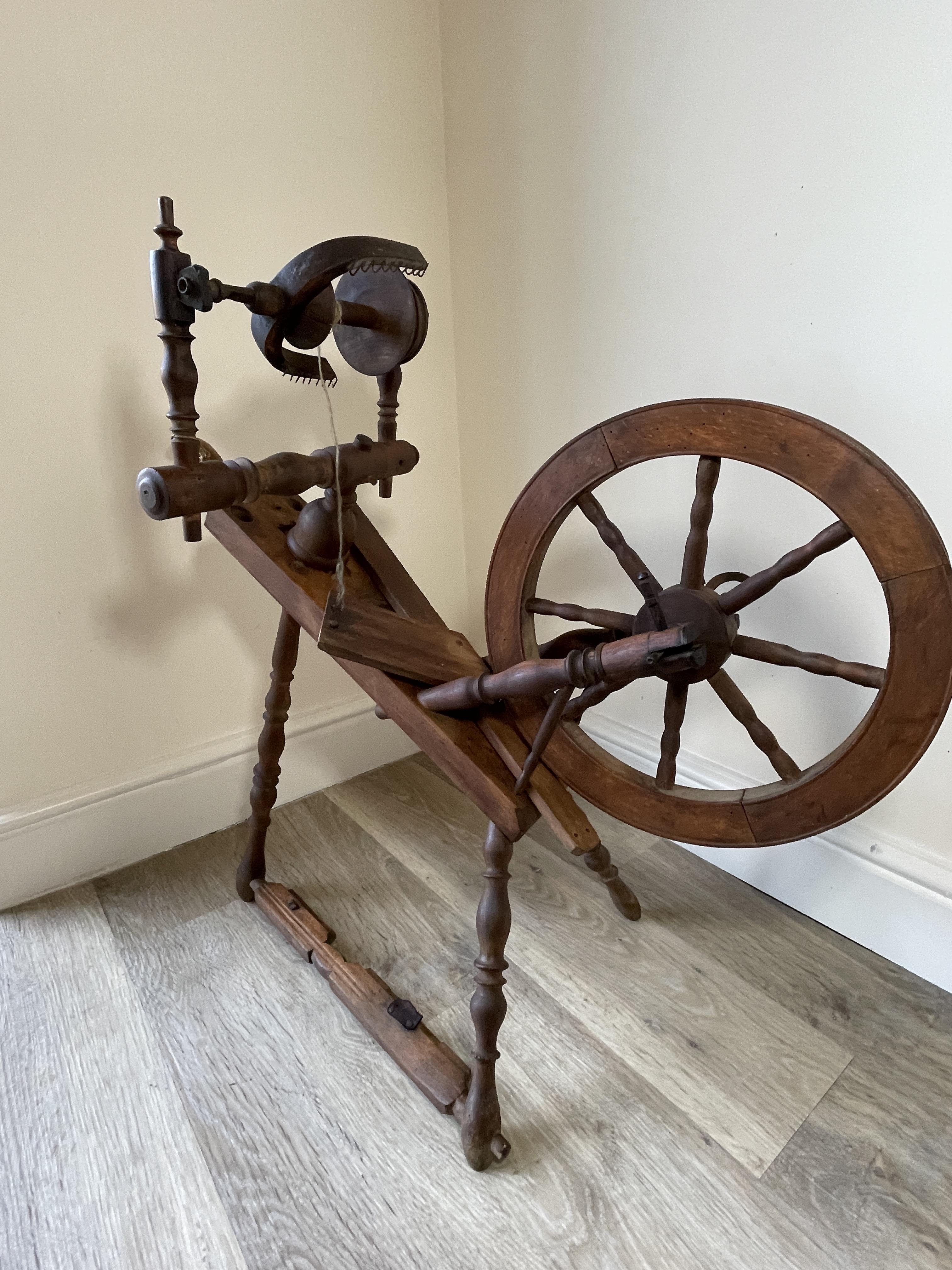 19/20th c Spinning Jenny, A/F. - Image 4 of 6