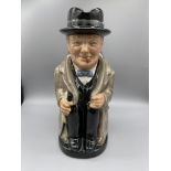 Royal Doulton Winston Churchill Toby jug