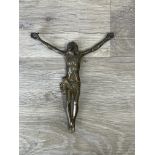 A 17th/18th C bronze Corpus Christi 6" high
