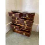 Collectors ten drawer cabinet 45cm x 18cm x 40cm