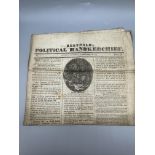 Bertholds Political Handkerchief 1831