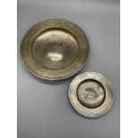Two modern HM Silver pin trays 338 grams