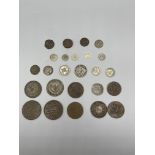 Turkish and ancient coins to inc silver.