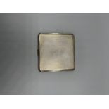 HM Silver cigarette case Birmingham, 1939 by D & F