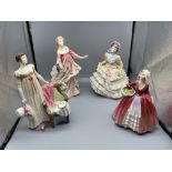 Royal Doulton lady figurines, Hannah hn 3369, Emma