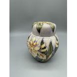 Modern Moorcroft ginger jar signed to the base DH