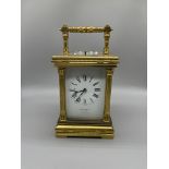Benetfink & Co London hour repeater carriage clock