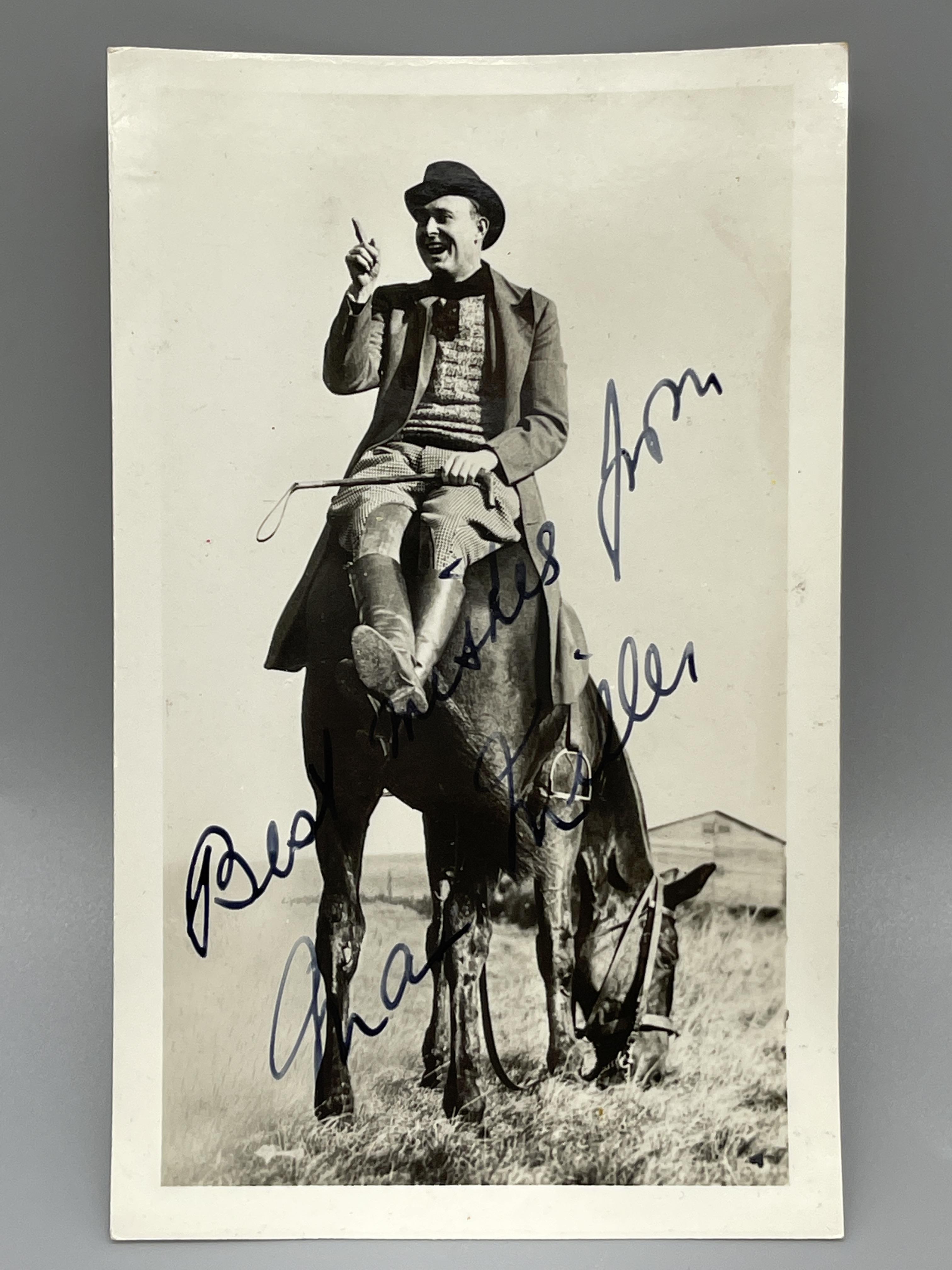 Autographed Max Miller Photograph - Image 2 of 4