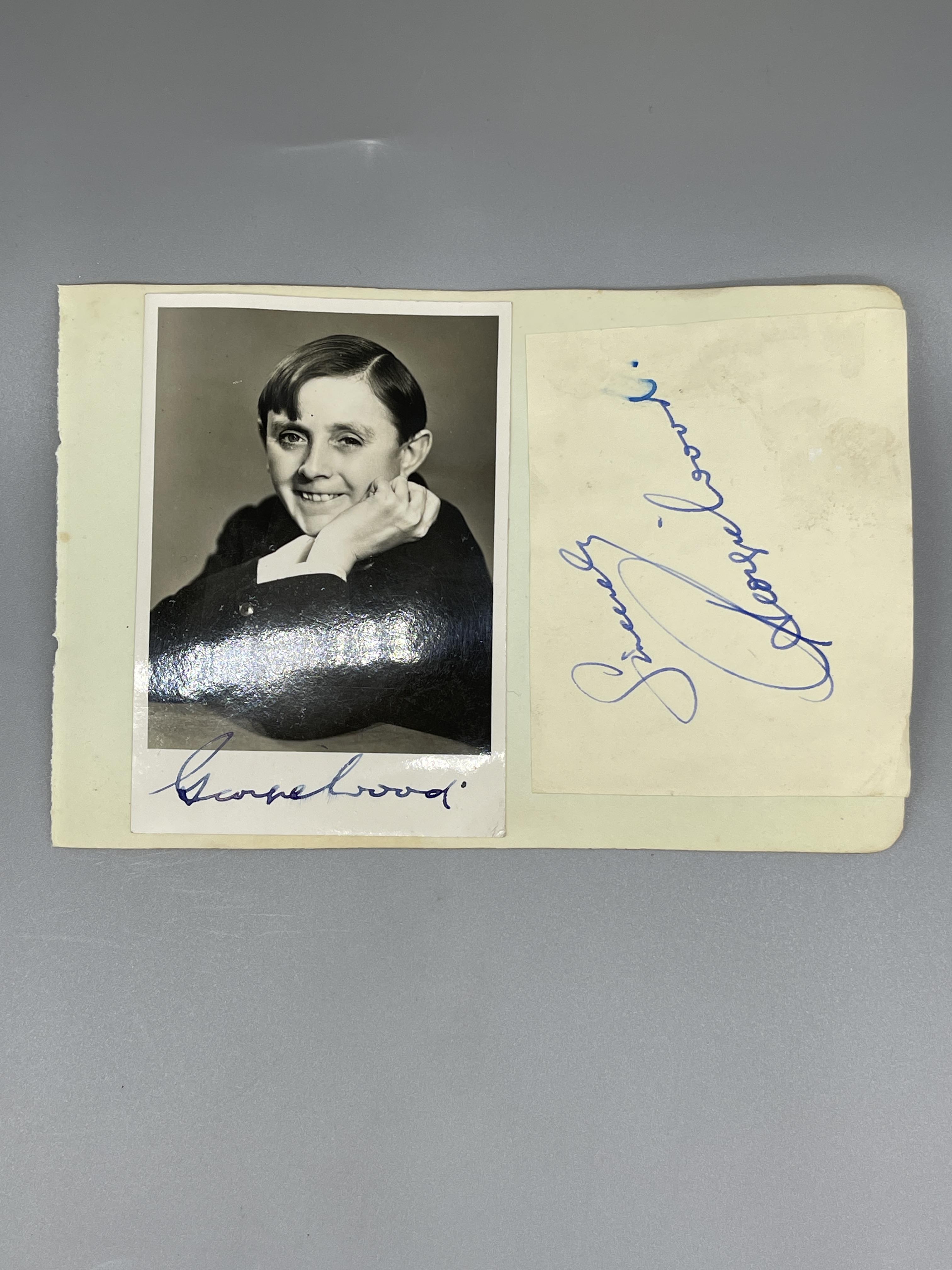 Wee Georgie Wood Photos and 4 Autographs - Image 3 of 3