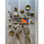 Qty Brass items, bells, ornaments etc.