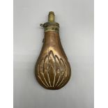 19th Century Brass&Copper Patented Powder Flask