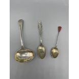 Three HM Silver Spoons.