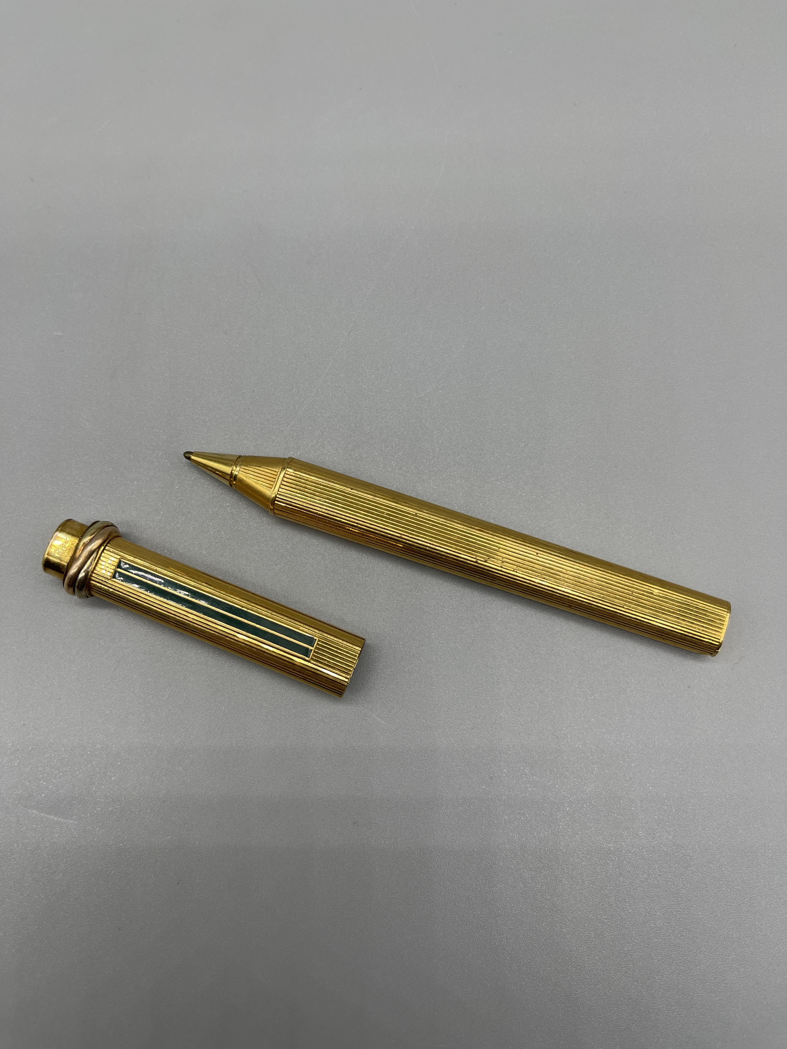 Cartier gold plated biro. - Image 2 of 5