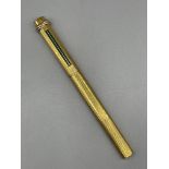 Cartier gold plated biro.