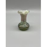 Small Roman Glass Style Vase. Approximately 2inche