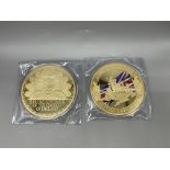 Two Commemorative Coins