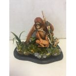 Country Artists Orangutan model A/F 31 cm x 28 cm