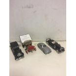 Four Franklin mint precision cars,1903 model a, me