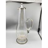 Victorian HM Silver claret jug