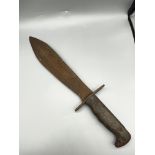 WWI US bolo fighting knife.