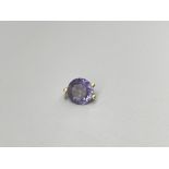 9ct amethyst pendant