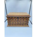 19th C Parquetry box