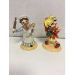 Beswick figures of Punch and Judy