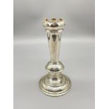 HM Silver Dublin spill vase