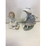 Two Nao figurines