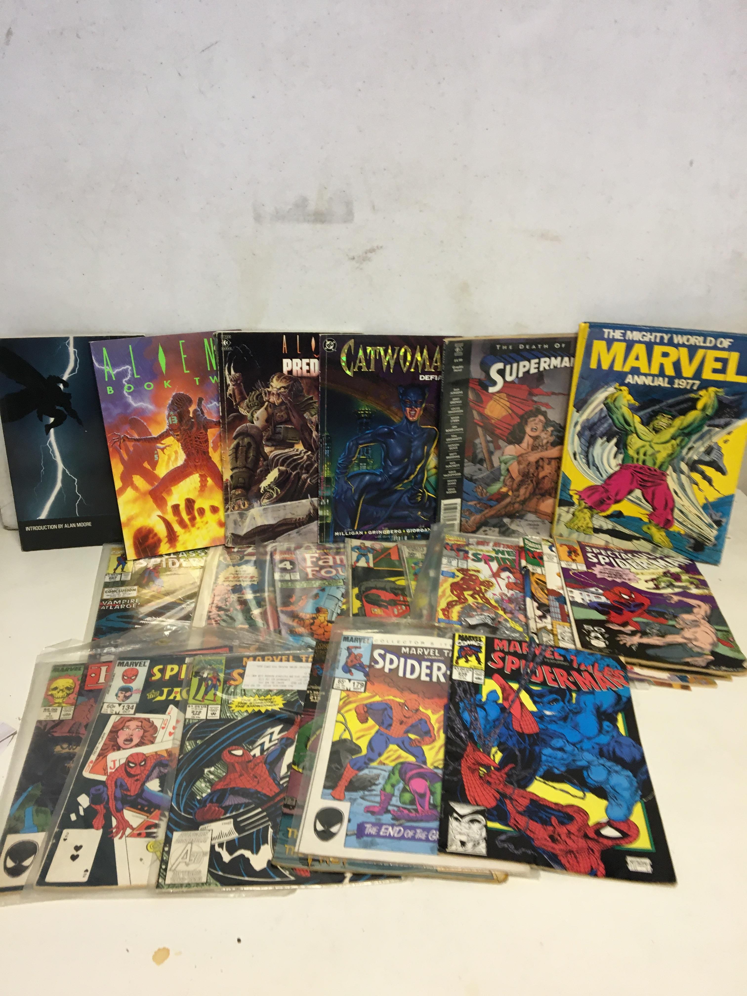 Pre decimal and later Marvel, DC comics and annual