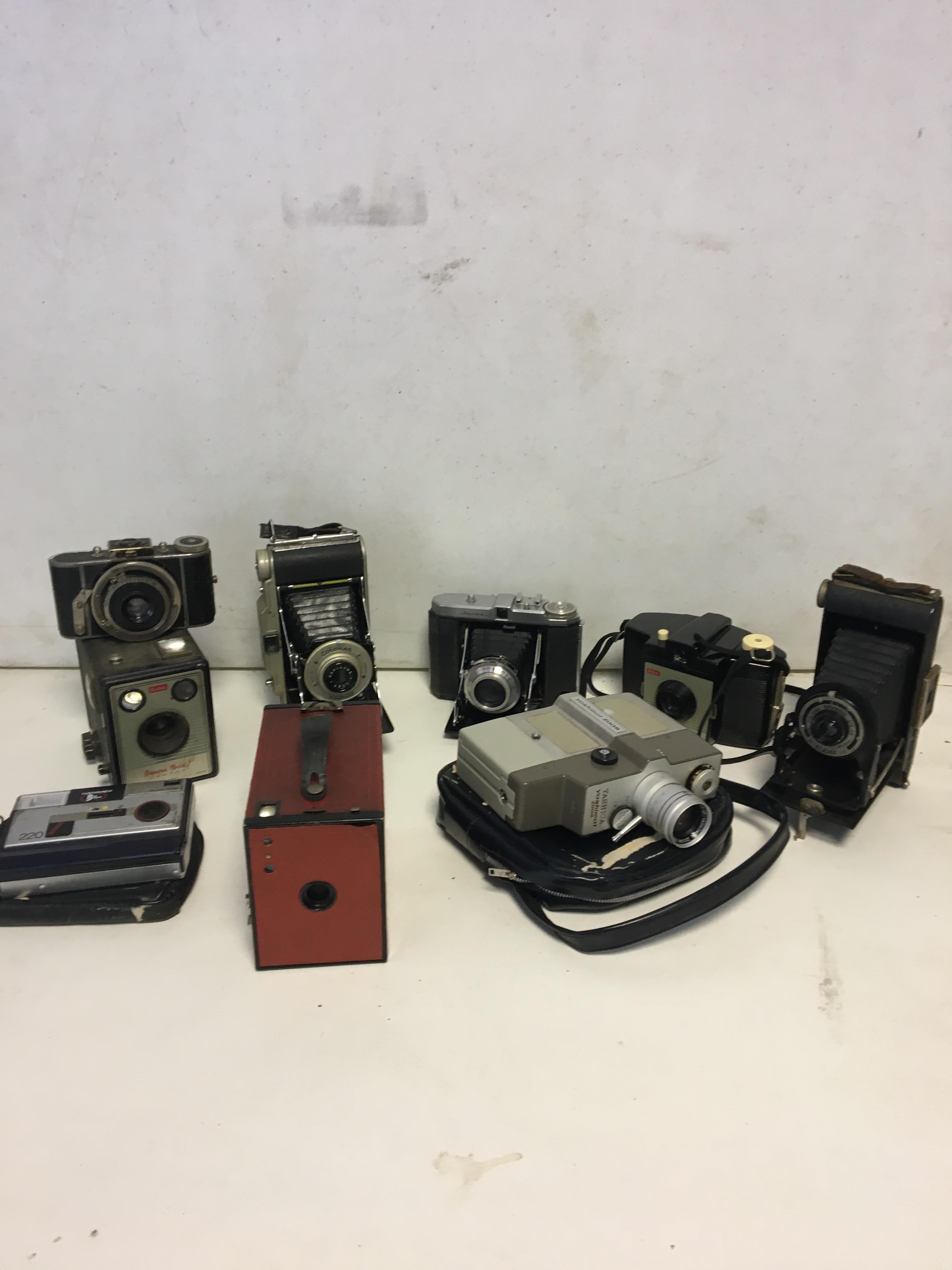 Vintage cameras to include Pentacon 6