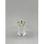 9ct High Quality Emerald ring. Weight 3.06gr