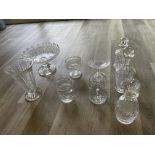 Waterford Crystal Bowl, Vase, Decanter, etc. No Damage, Excellent Condition