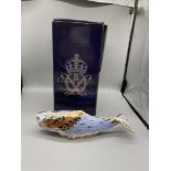 Boxed Royal Crown Derby Oceanic Whale 2003