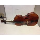 Excelsior half size cello with retail sticker for