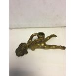 Ivanko 1/20 large brass naked lady candle holder