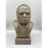 Resin Bust of Churchill