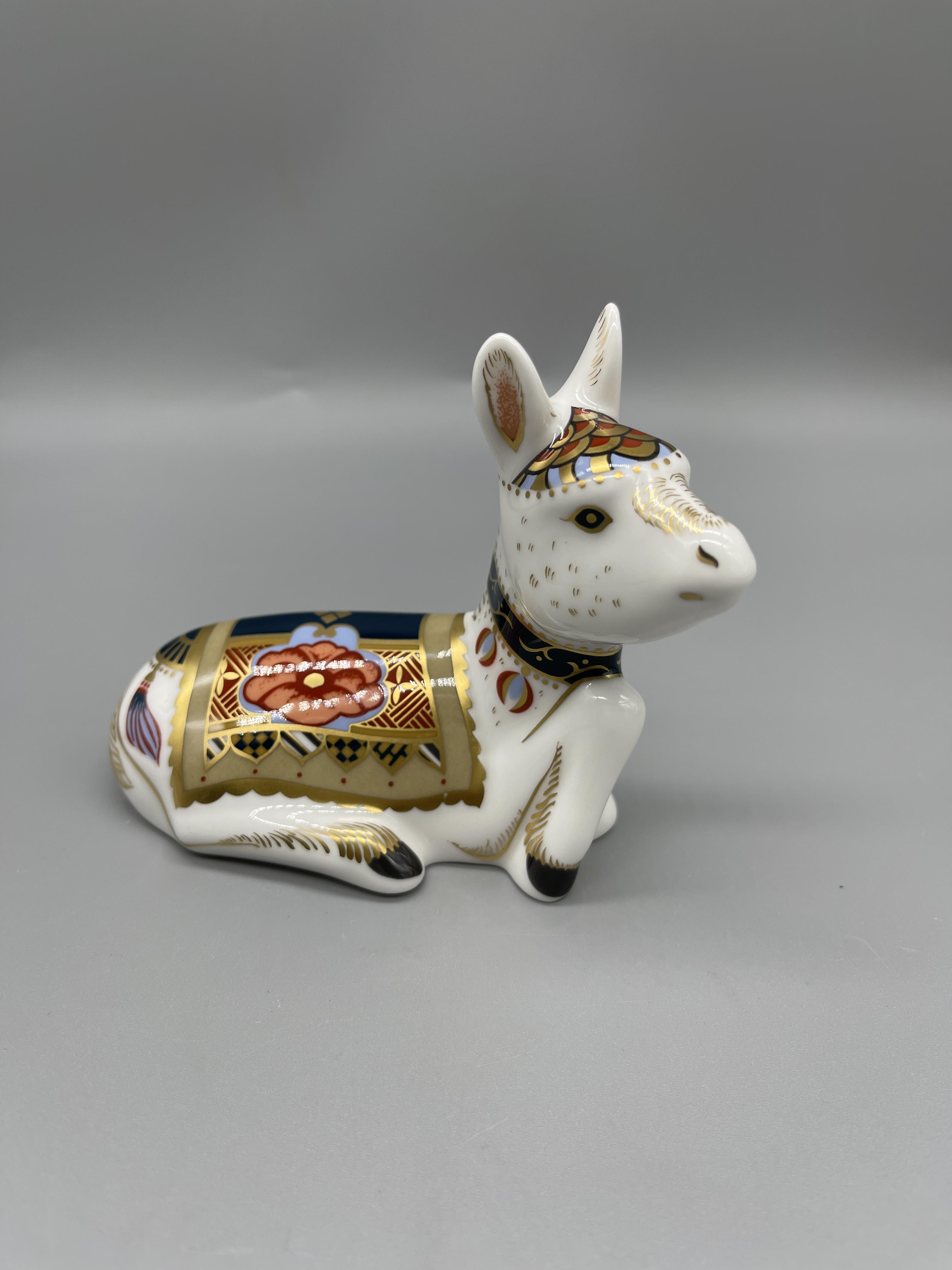 Royal Crown Derby - Donkey Foal Cavalier King Charles Spaniel 20 - Image 7 of 12