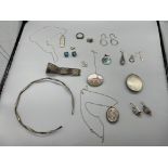 HM Silver jewellery lockets etc