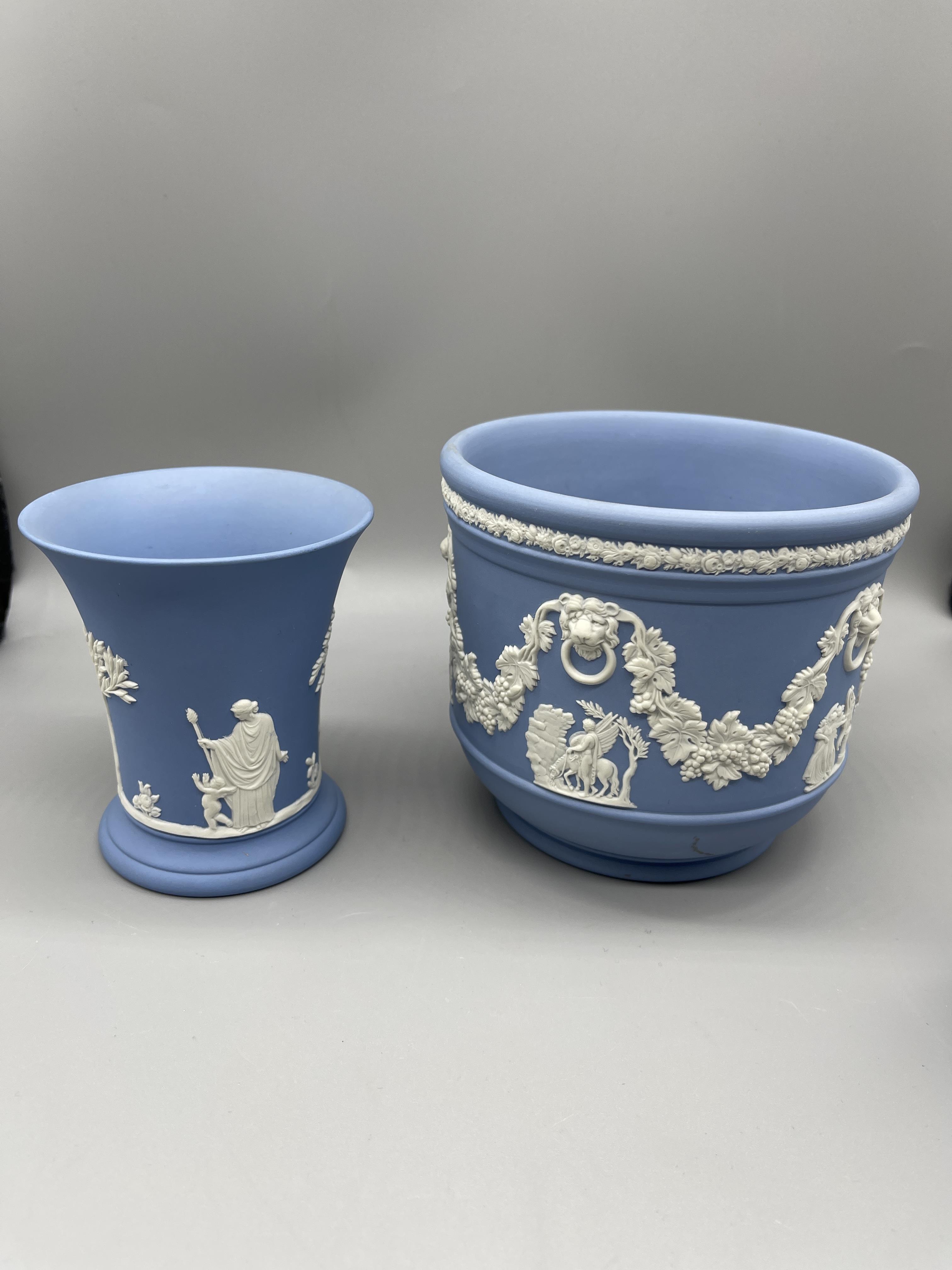 Eight Pieces Wedgewood Jasper Ware - Image 3 of 8