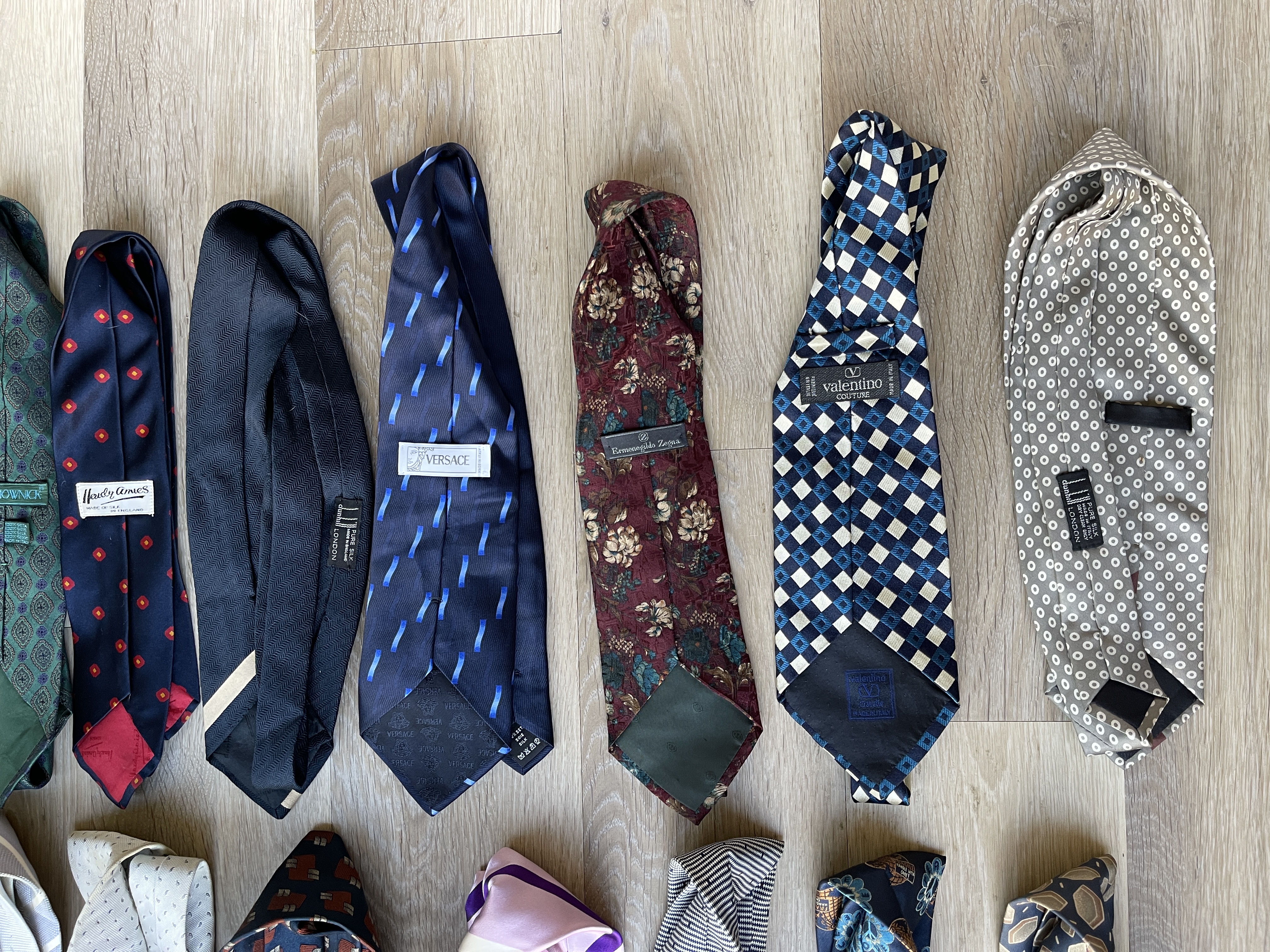 Designer gents ties to inc, Hermes, Valentino, Dun - Image 12 of 12