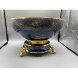 Carlton Ware Bowl on Stand. Height of Stand 6cm, B