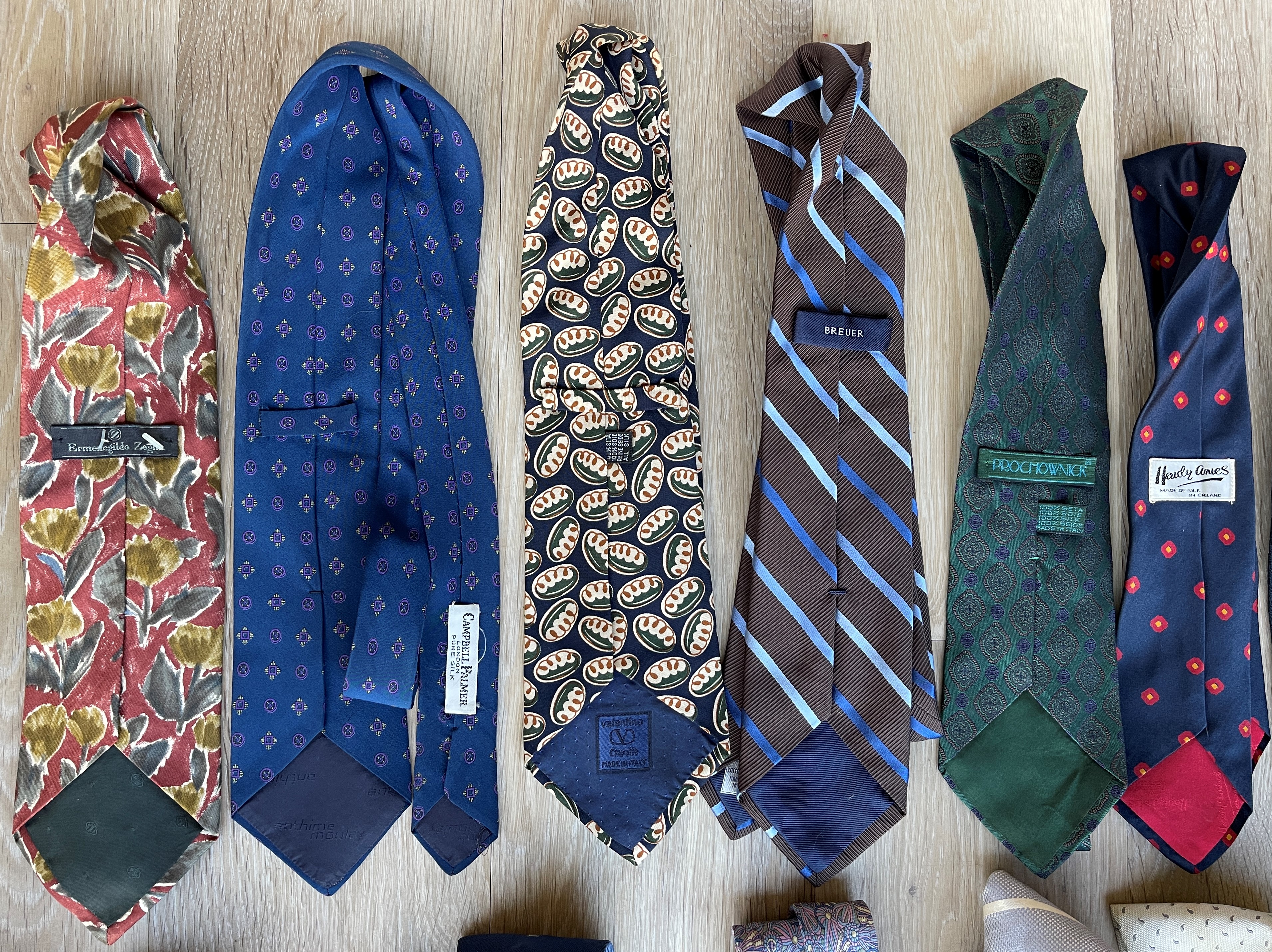 Designer gents ties to inc, Hermes, Valentino, Dun - Image 9 of 12