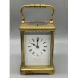 Hour Repeater Carriage Clock 13.5cm x 8.5cm x 4.5c