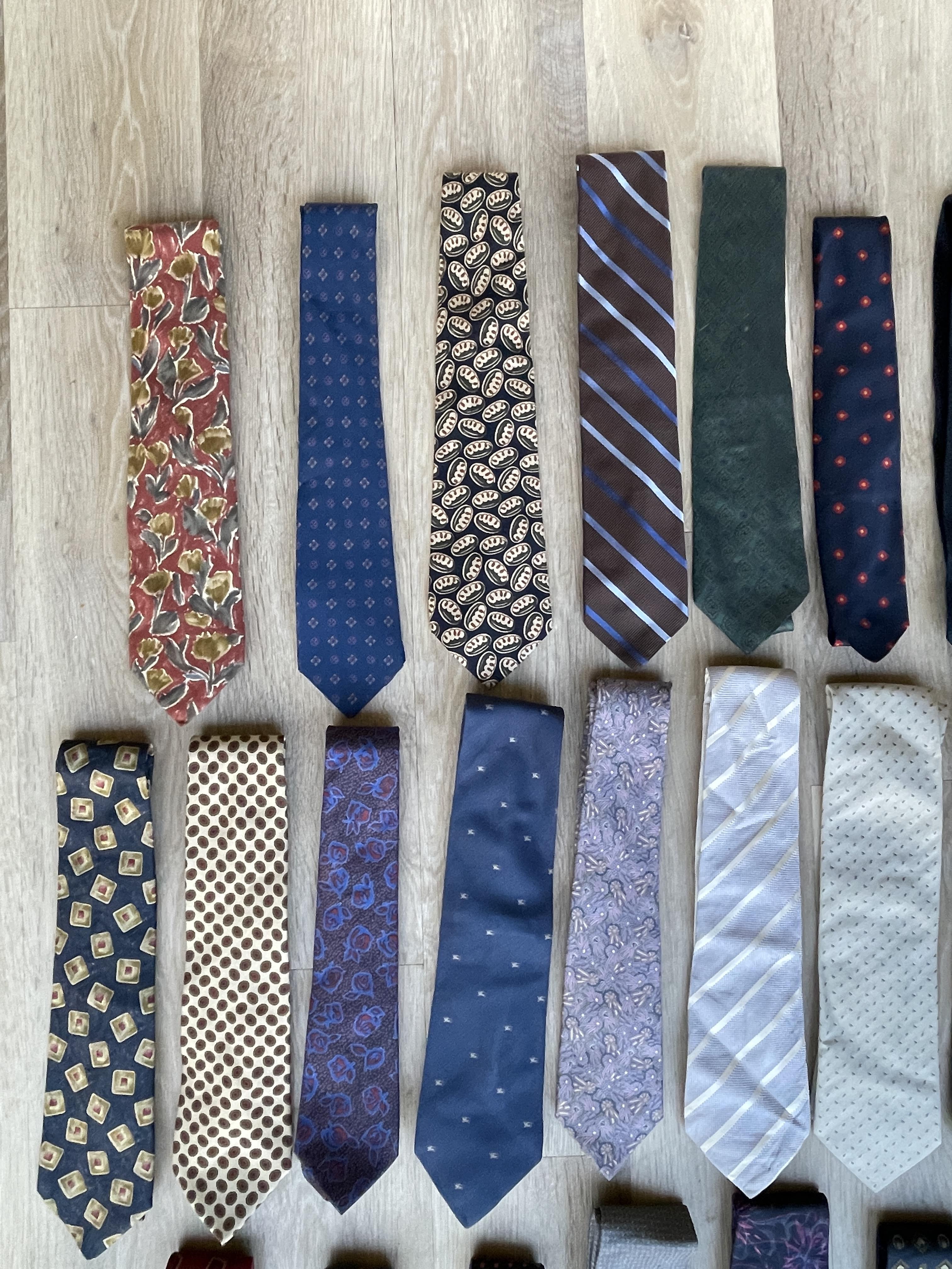 Designer gents ties to inc, Hermes, Valentino, Dun - Image 4 of 12