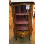 Ornate display cabinet in French style